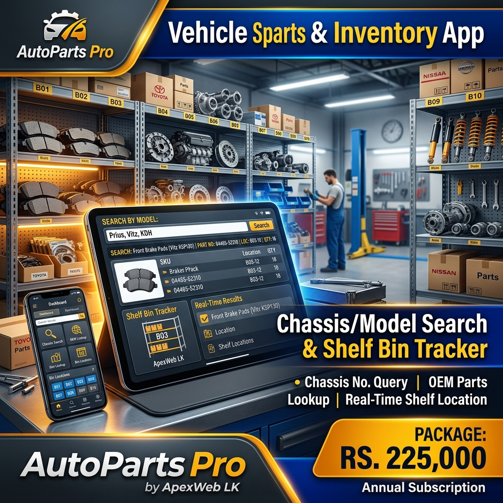 AutoParts Pro & Garage Inventory