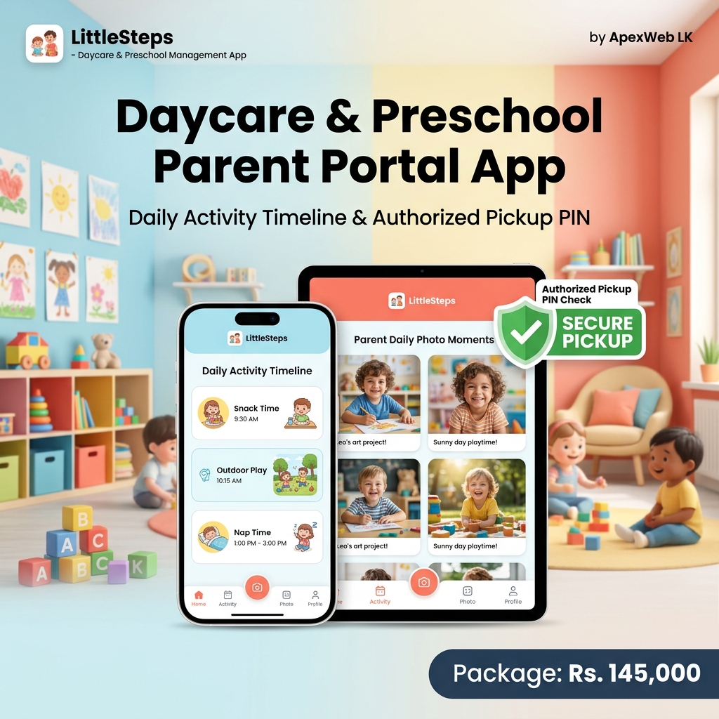 LittleSteps Daycare & Preschool Portal