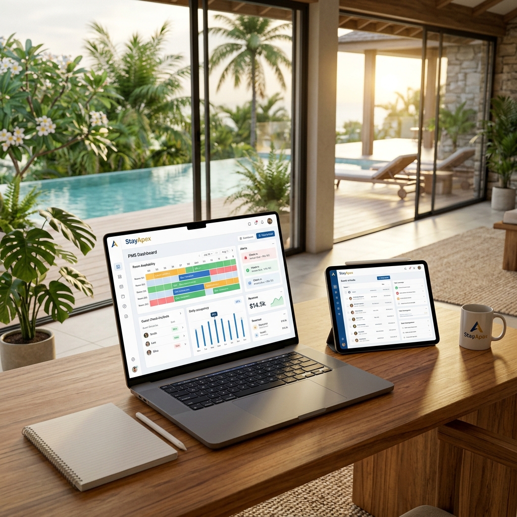 StayApex — Villa & Hotel PMS